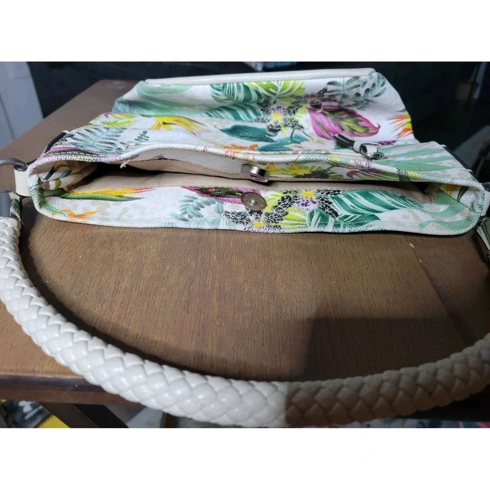 Women's Dana Buchman Tropical Floral Print Shoulder Purse‎